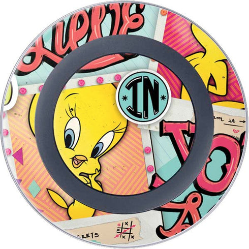 Looney Tunes Tweety Bird Believe In Yourself Wireless Charger Skin