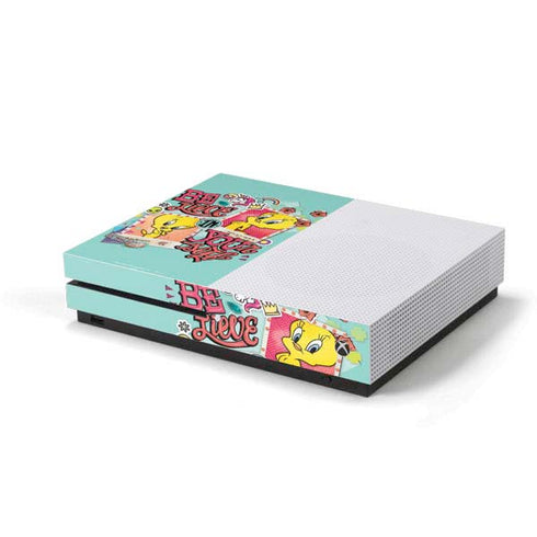 Looney Tunes Tweety Bird Believe In Yourself Xbox One S Console Skin
