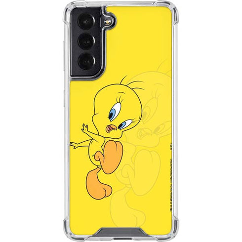 Looney Tunes Tweety Bird Double Galaxy S22 Clear Case