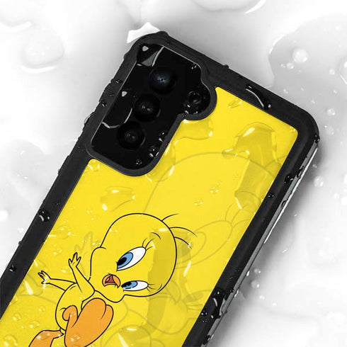 Looney Tunes Tweety Bird Double Galaxy S24 Plus Waterproof Case