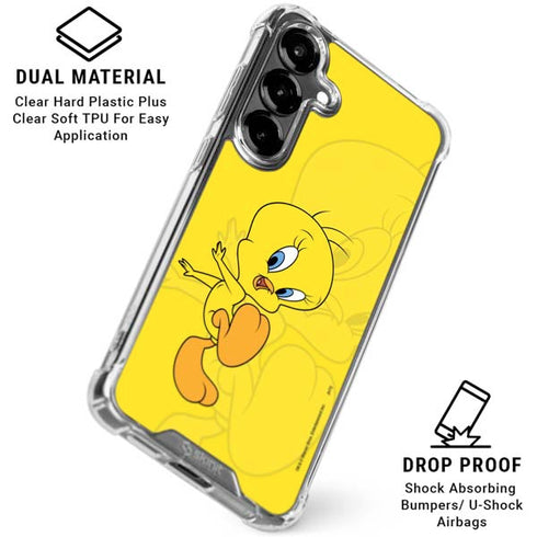 Looney Tunes Tweety Bird Double Galaxy S26 Plus Clear Case