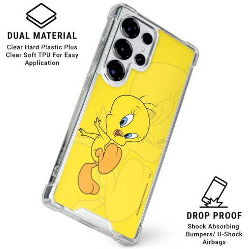 Looney Tunes Tweety Bird Double Galaxy S26 Ultra Clear Case