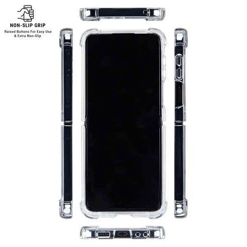 Looney Tunes Tweety Bird Double Galaxy Z Flip7 Clear Case