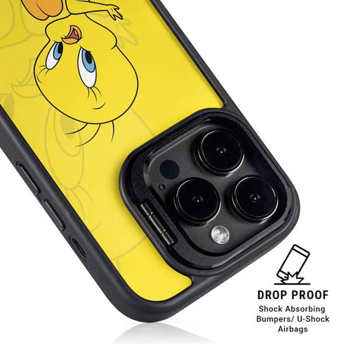 Looney Tunes Tweety Bird Double iPhone 14 Pro Max Kickstand Case