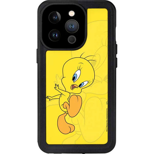 Looney Tunes Tweety Bird Double iPhone 15 Pro Waterproof Case