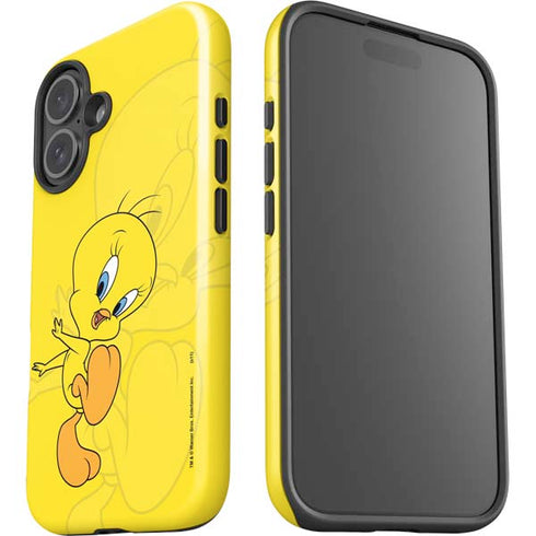 Looney Tunes Tweety Bird Double iPhone 16 Plus Impact Case