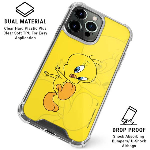 Looney Tunes Tweety Bird Double iPhone 16 Pro Max Clear Case
