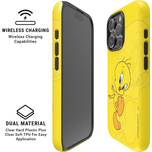 Looney Tunes Tweety Bird Double iPhone 16 Pro Max Magsafe Impact Case