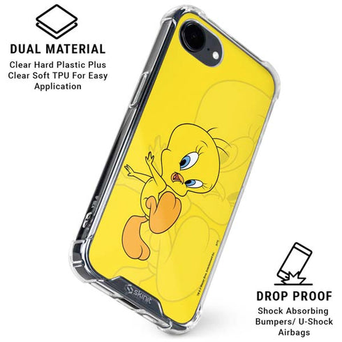 Looney Tunes Tweety Bird Double iPhone 16e Clear Case