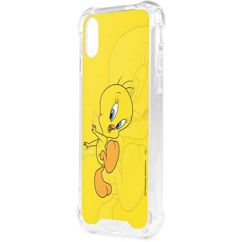Looney Tunes Tweety Bird Double iPhone XS Clear Case