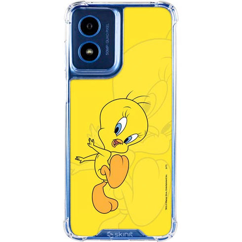 Looney Tunes Tweety Bird Double Moto G 5G (2024) Clear Case