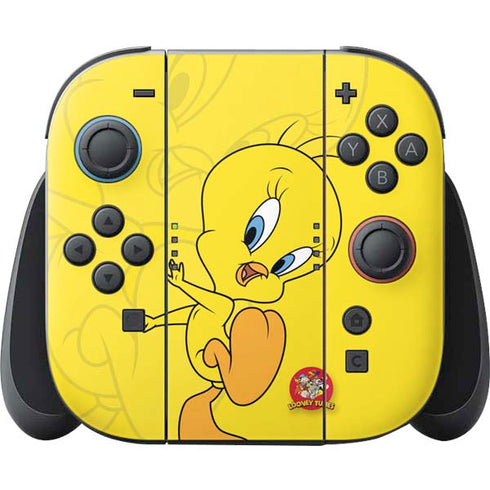 Looney Tunes Tweety Bird Double Nintendo Switch 2 (2025) Joy-Con Controller Skin