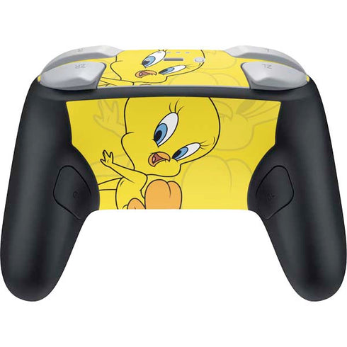 Looney Tunes Tweety Bird Double Nintendo Switch 2 (2025) Pro Controller Skin