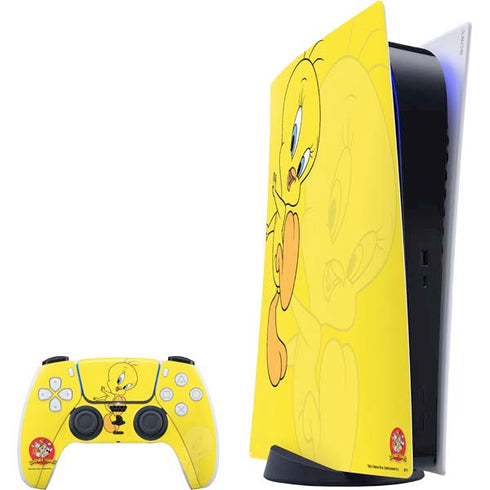 Looney Tunes Tweety Bird Double PlayStation PS5 Skins