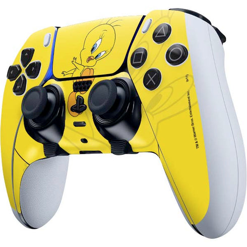 Looney Tunes Tweety Bird Double PS5 DualSense Edge Pro Controller Skin