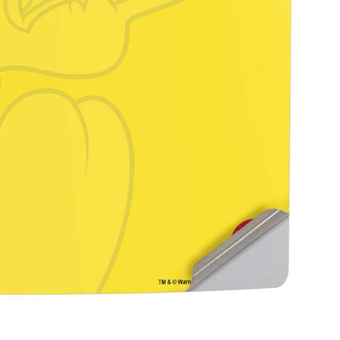 Looney Tunes Tweety Bird Double PS5 Pro Disk Console Skin