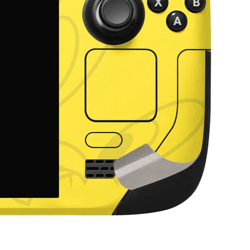 Looney Tunes Tweety Bird Double Steam Deck Handheld Gaming Computer OLED Skin