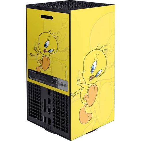 Looney Tunes Tweety Bird Double XBox Series X Digital Edition Console Skin