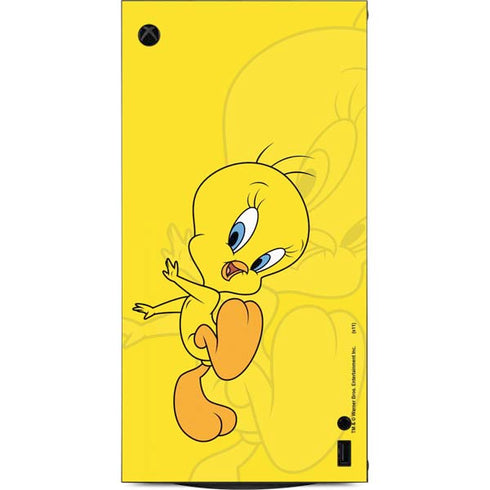 Looney Tunes Tweety Bird Double XBox Series X Digital Edition Console Skin