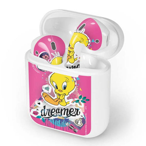 Looney Tunes Tweety Bird Dreamer Apple AirPods Skin