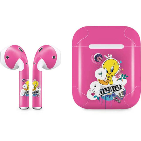 Looney Tunes Tweety Bird Dreamer Apple AirPods Skin