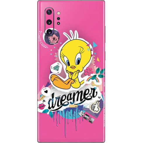 Looney Tunes Tweety Bird Dreamer Galaxy Note 10 Plus Skin