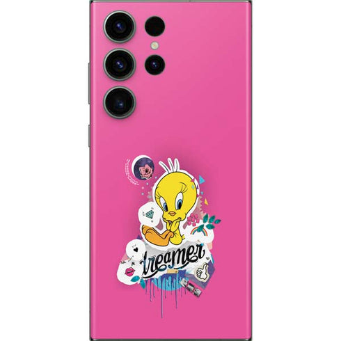 Looney Tunes Tweety Bird Dreamer Galaxy Skins