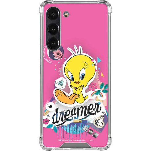 Looney Tunes Tweety Bird Dreamer Galaxy S24 FE Clear Case