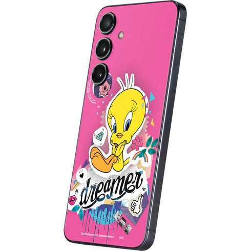 Looney Tunes Tweety Bird Dreamer Galaxy S25 Skin
