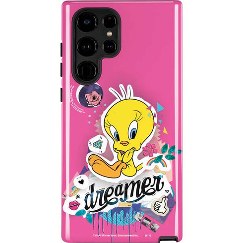 Looney Tunes Tweety Bird Dreamer Galaxy Cases