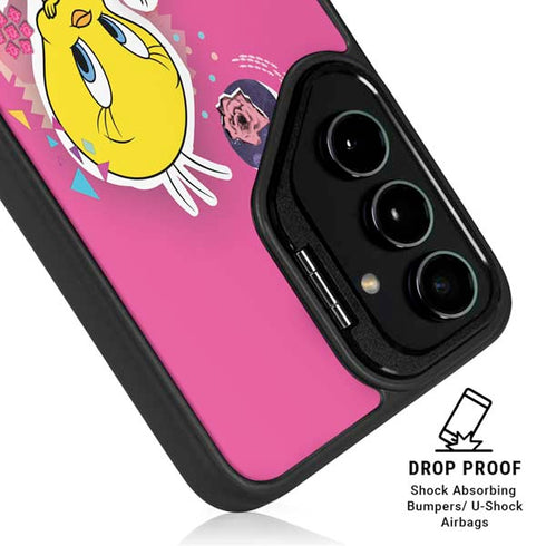 Looney Tunes Tweety Bird Dreamer Galaxy S25 Ultra Kickstand Case