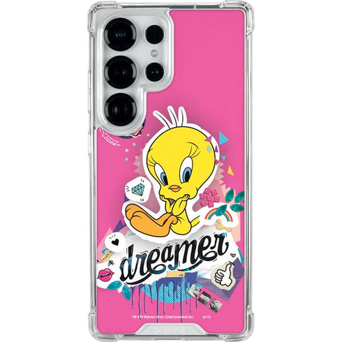 Looney Tunes Tweety Bird Dreamer Galaxy S26 Ultra Clear Case