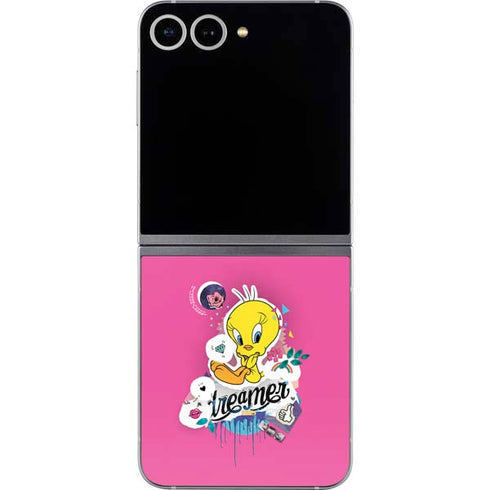Looney Tunes Tweety Bird Dreamer Galaxy Z Flip6 Skin