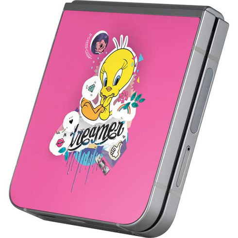 Looney Tunes Tweety Bird Dreamer Galaxy Z Flip6 Skin