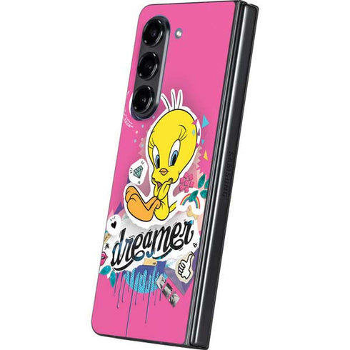Looney Tunes Tweety Bird Dreamer Galaxy Z Fold5 5G Skin