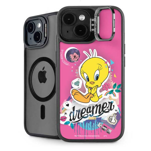 Looney Tunes Tweety Bird Dreamer iPhone 15 Plus Kickstand Case