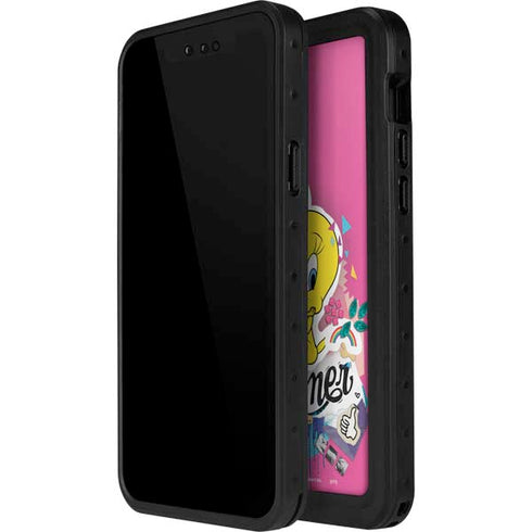 Looney Tunes Tweety Bird Dreamer iPhone 15 Plus Waterproof Case