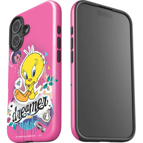 Looney Tunes Tweety Bird Dreamer iPhone 16 Impact Case