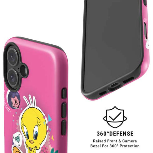 Looney Tunes Tweety Bird Dreamer iPhone 16 Magsafe Impact Case