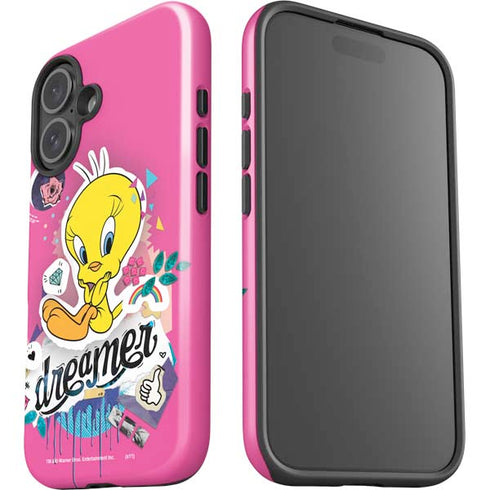 Looney Tunes Tweety Bird Dreamer iPhone 16 Plus Impact Case