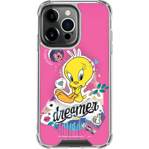 Looney Tunes Tweety Bird Dreamer iPhone 16 Pro Max Clear Case