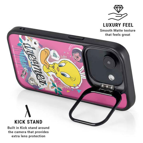 Looney Tunes Tweety Bird Dreamer iPhone 16e Kickstand Case