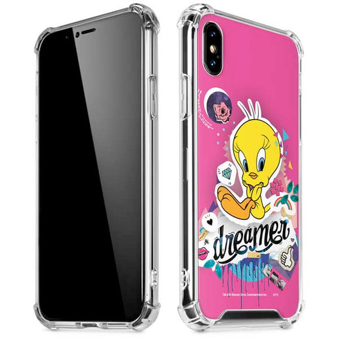 Looney Tunes Tweety Bird Dreamer iPhone X/XS Clear Case