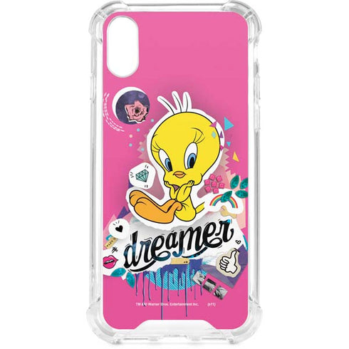 Looney Tunes Tweety Bird Dreamer iPhone XS Clear Case