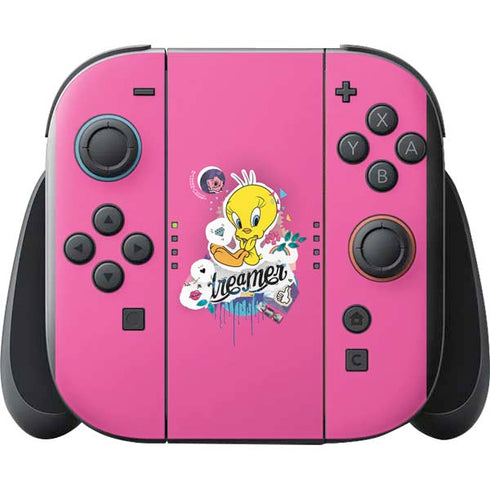 Looney Tunes Tweety Bird Dreamer Nintendo Switch 2 (2025) with Joy-Con Skin