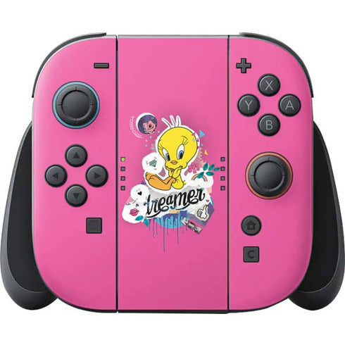 Looney Tunes Tweety Bird Dreamer Nintendo Switch 2 (2025) Joy-Con Controller Skin