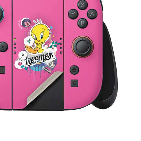Looney Tunes Tweety Bird Dreamer Nintendo Switch 2 (2025) Joy-Con Controller Skin