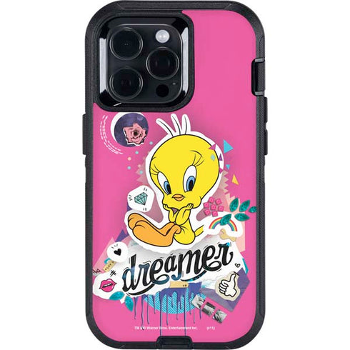 Looney Tunes Tweety Bird Dreamer Otterbox Defender iPhone Skin