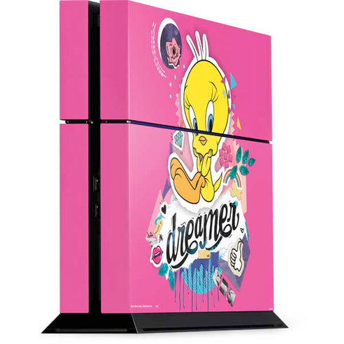 Looney Tunes Tweety Bird Dreamer PlayStation PS4 Skins