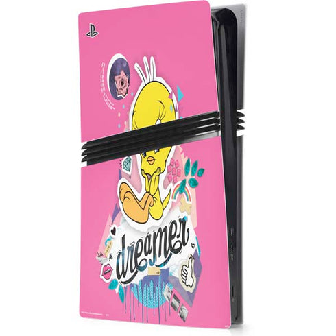Looney Tunes Tweety Bird Dreamer PlayStation PS5 Skins